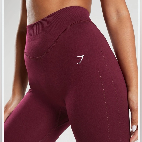 Never worn Gymshark Sweat Seamless Leggings Plum Pink - Picture 7 of 7